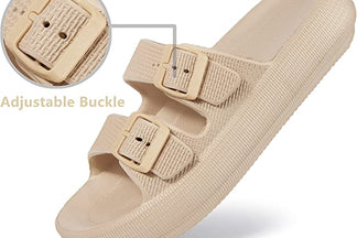 Comfortable and Customizable: Adjustable EVA Foam Sandals for Wide and Narrow Feet