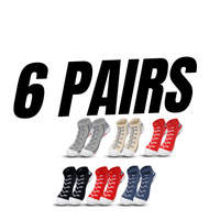 6 Pairs All Colors (Most Popular) - Only 17 Left
